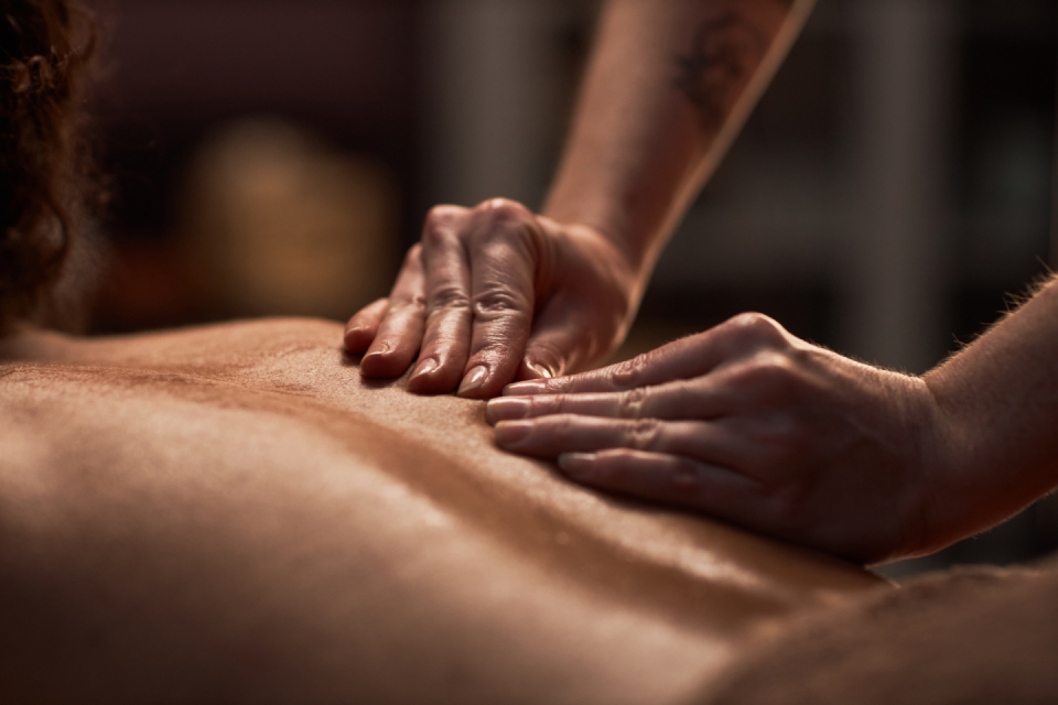 séance de massage